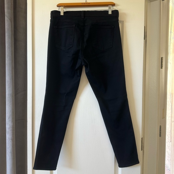 J brand vesper Zion denim jeans black gold buttons EuC 31 - Picture 8 of 10